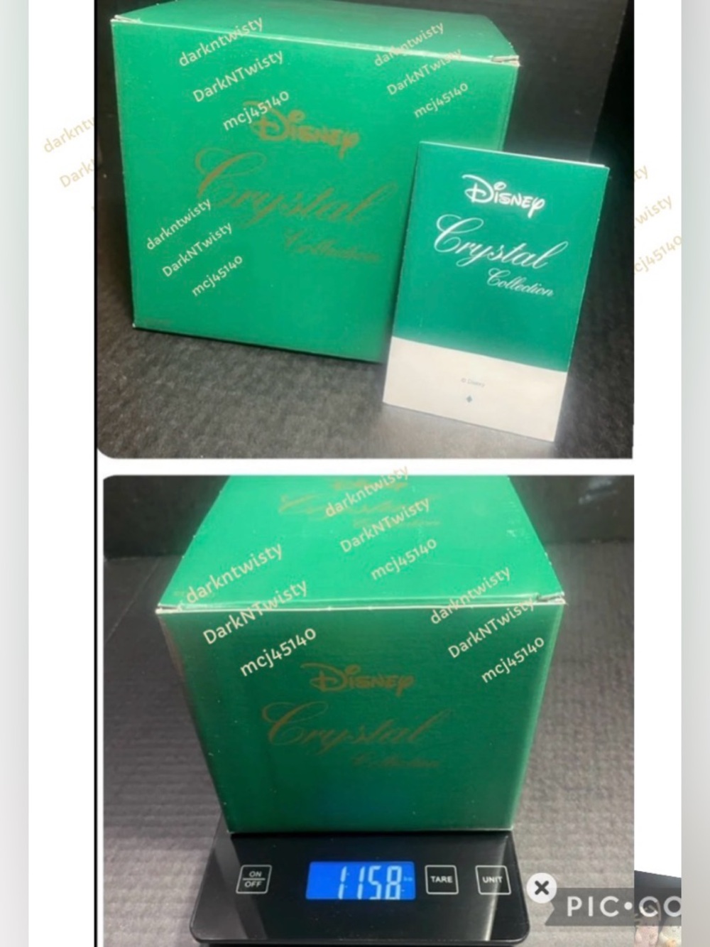 Limited Edition Vintage BNIB Disney Crystal Collection EEYORE 1778/2000 - Picture 14 of 15